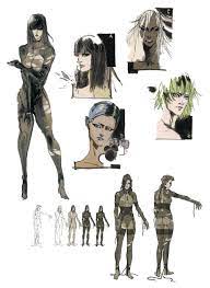 Beauty and Beast Corps Art - Metal Gear Solid 4 Art Gallery