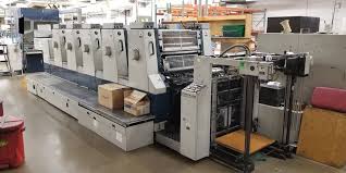 used komori offset printing machines