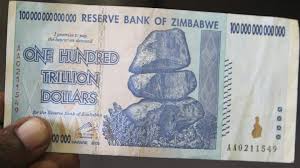 Zimbabwes 100 Trillion Dollar Note Gains In Value