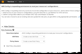 track aws resource configurations with