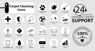 carpet cleaning logo vector images