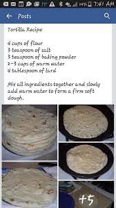 Ingredients To Make Flour Tortillas gambar png