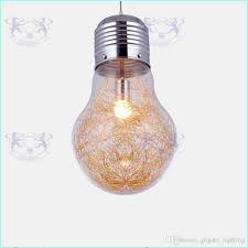 Big Bulb Light Simple Pendent Lights