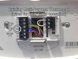 Sometimes a thermostat's wire connectors have two labels, which can be confusing, or no label at all. Honeywell Heat Pump Thermostat Home Depot Complete Prepper Store