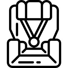 Baby Car Seat Smalllikeart Lineal Icon