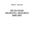 Albert Rosales 1000BC - 2007 HUMANOID REPORTS