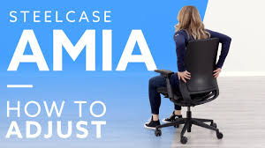 steelcase amia office chair adjustments