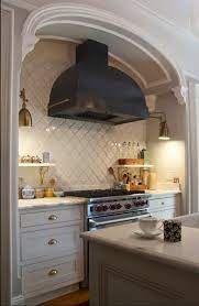 arabesque tile kitchen backsplash