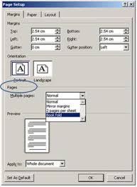 How To Create A Booklet And Print It Word 2010 From A4 To A5