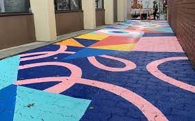Paints For Murals On Pavements Roads
