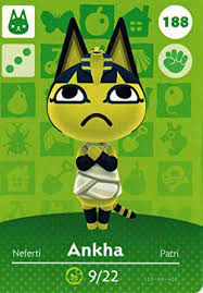 Maybe you would like to learn more about one of these? Amazon Com Nintendo Animal Crossing Happy Home Designer Amiibo Card Ankha 188 200 Usa Version Video Games