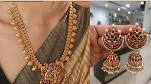 lalitha jewellery long necklace designs