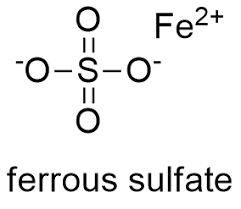 ferrous sulfate formula
