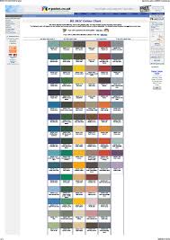 Bs381c Colour Chart For Paints Zpnxq3qdky4v
