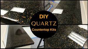 diy black quartz countertop resurfacing
