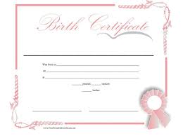 Printable Fake Birth Certificates Unique 15 Birth