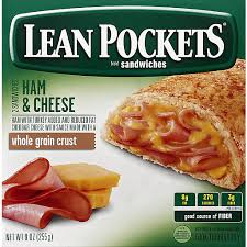 lean pockets frozen sandwiches ham