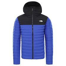 The North Face M Stretch Down Hoodie Tnf Blue