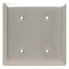 Blank Wall Plate Stainless Steel