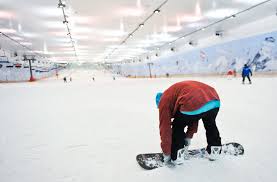 30 indoor halls for snowboarding