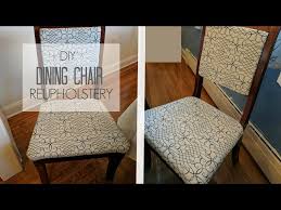how to reupholster a chair and back diy