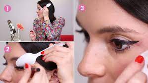 Dessiner un trait d'eyeliner parfait grâce à une petite cuillère - Vidéo  Dailymotion