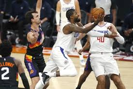 Will devin booker and the suns ever lose again? After Confrontation Paul George Has The Last Word In Clippers Win Over Suns Los Angeles Times