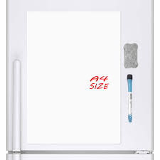 Us 10 0 60 Off A4 Dry Erase White Board For Fridge Large Magnetic Whiteboard Message Board Smart Monthly Planner Chart For Kids Chores In