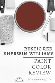 Sherwin Williams Rustic Red Color