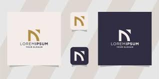 letter n logo vector art icons and