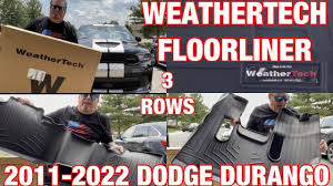 weathertech floorliner 3 rows for the