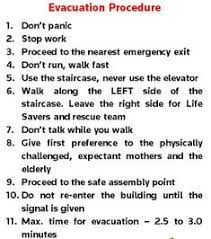 12 Best Emergency Procedures Images Drill Fire Drill