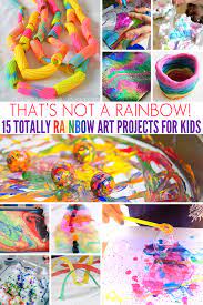 15 totally rainbow art projects for kids
