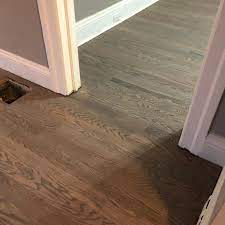 red oak with clic gray stain