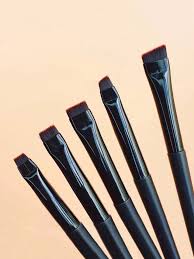 5pcs travel size makeup brushes set for