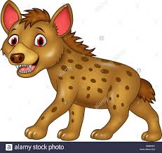 Cute cartoon hyena Banque de photographies et d'images à haute résolution -  Alamy