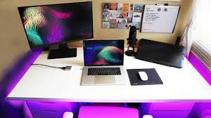 Graphic designer desk in top view free vector 5 years ago. Graphic Design Student Desk Setup For Productivity My Ikea Desk Tour Youtube