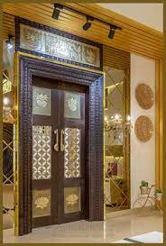 iconic pooja room door designs images