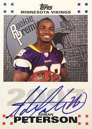 Find great deals on ebay for adrian peterson rookie card. Can Adrian Peterson Break The Nfl S Rushing Record Beckett Pricing Insider Beckett News