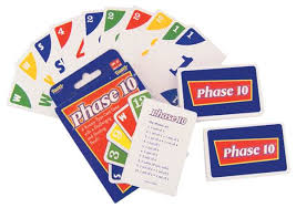 Shop the phase 10 card game on amazon: Phase 10 Card Game Mattel Sales Corporation 9781572811416
