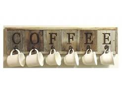 Massive Mug Holder Coffee Cup Wood Rack