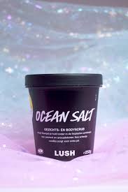 lush ocean salt face and body scrub