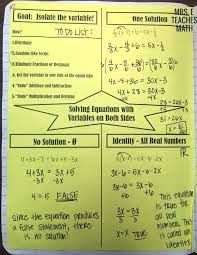 Solving Equations Inb Pages Mrs E