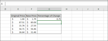 How to calculate changes in microsoft excel. How To Find The Percentage Of Difference Between Values In Excel
