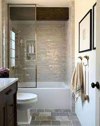 Brass Trim In This Tub Shower Combo