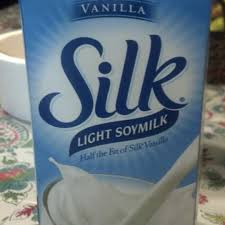 calories in silk light vanilla soymilk