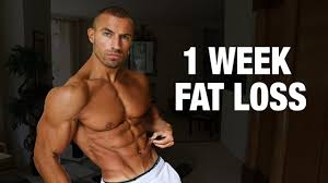 body fat can you lose in a week