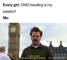 30 funny memes people that travel will