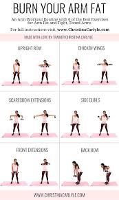 Quick Fat Burning Arm Workout For Tight Toned Arms