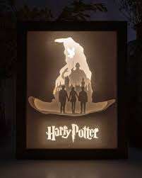 Harry Potter Paper Cut Light Box